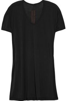 Rick Owens Oversized Jersey T-shirt - Lyst