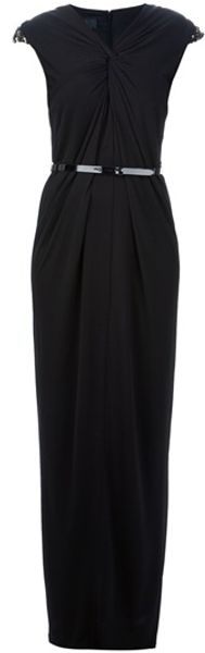 Bastyan Bree Belted Maxi Dress - Lyst