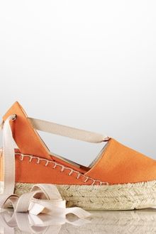 Ralph Lauren Collection Uma Platform Espadrille - Lyst