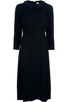 Victoria, Victoria Beckham Fitted Midlength Dress - Lyst