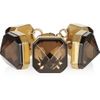 Gucci GoldPlated Crystal Bracelet in Gold - Lyst