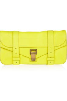 Proenza Schouler Ps1 Pochette Leather Clutch - Lyst