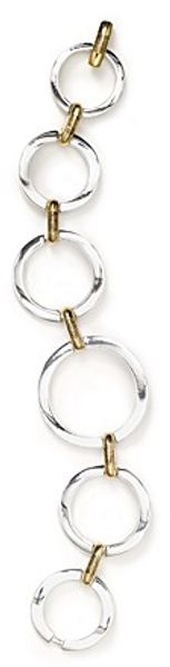 Ralph Lauren Lauren Two Tone Graduated Bracelet - Lyst