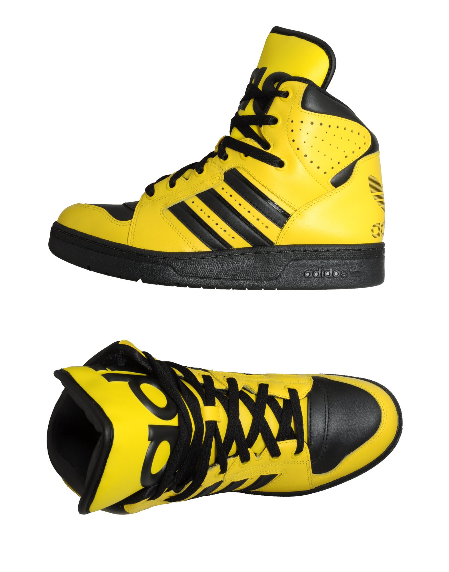 Jeremy Scott For Adidas Hightop Sneaker in Yellow for Men | Lyst