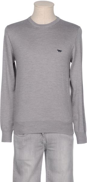 Maison Kitsuné Crewneck - Lyst
