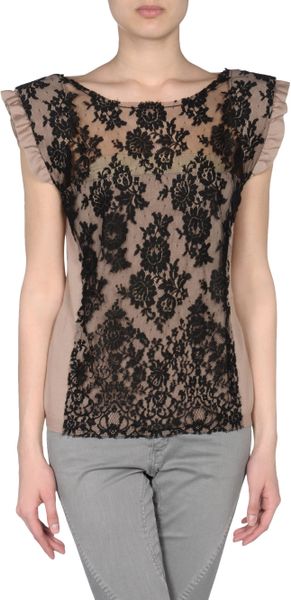 Valentino Short Sleeve Jumper - Lyst