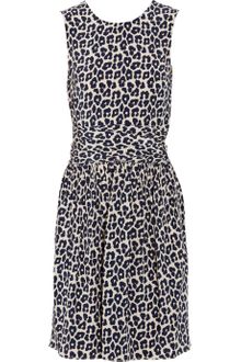 3.1 Phillip Lim Leopardprint Silk Crepe De Chine Dress - Lyst