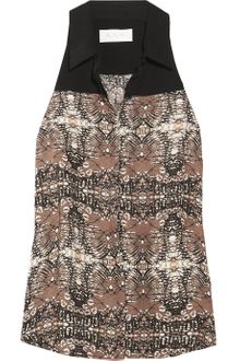 A.L.C. Rhea Printed Silkgeorgette Top - Lyst