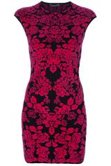 Alexander McQueen Fitted Sleeveless Knit Dress