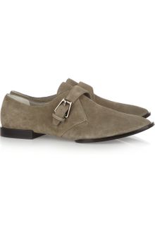 Alexander Wang Ruby Suede Monk Shoes - Lyst