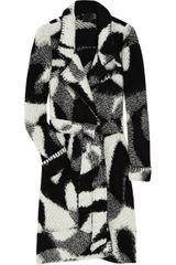 Anna Sui Patterned Knitted Coat