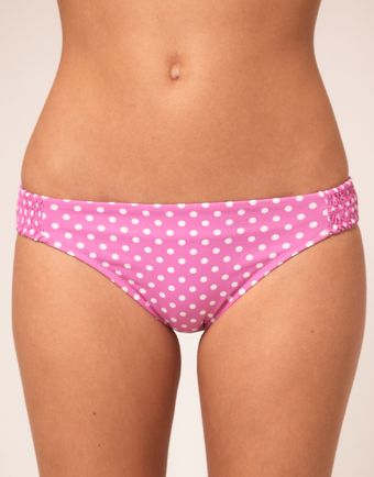 Asos Asos Hipster Bikini Pant in Spot Print - Lyst