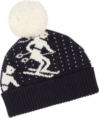 Aubin & Wills Northmead Intarsia Wool Hat - Lyst