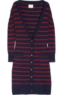 Boy by Band Of Outsiders Striped Wool and Cashmereblend Cardigan - Lyst