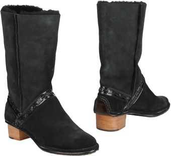 Celine Ankle Boots - Lyst