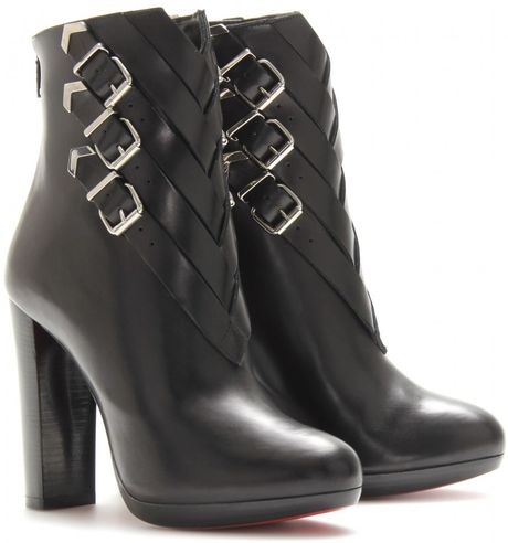 louboutin military boots