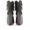 Christian Louboutin Troop 120 Leather Boots with Buckle Detail in Black - Lyst