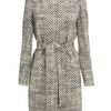 Commuun Herringbone Wool Coat in Gray (black) - Lyst