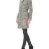Commuun Herringbone Wool Coat in Gray (black) - Lyst