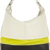 Diane Von Furstenberg Mandy Texturedleather Shoulder Bag in White - Lyst