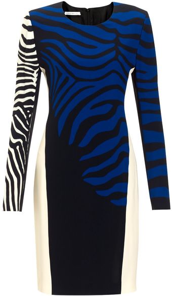 Felipe Oliviera Baptista Reason Tani Zebra Print Dress - Lyst