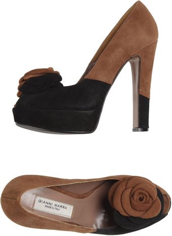 Gianni Marra Courts with Open Toe - Lyst