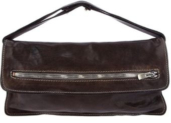 Guidi Zip Clutch - Lyst