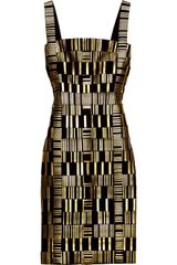 Hervé Léger Printed Bandage Dress
