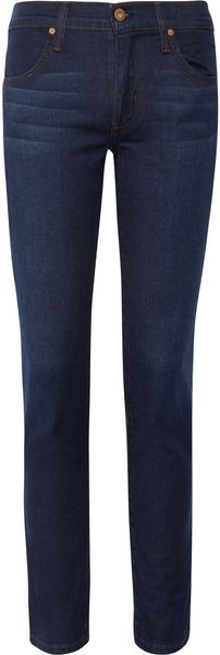 James Jeans Riley Midrise Straightleg Jeans - Lyst