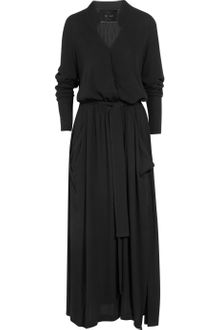 Jay Ahr Turbolento Crepe Maxi Dress - Lyst