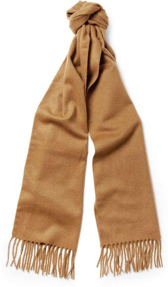 J.Crew Tasselled Cashmere Scarf - Lyst