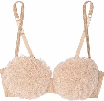 Jean Paul Gaultier La Perla Collection Créatuer Frou Frou Ruffled Tulle Underwired Bra - Lyst