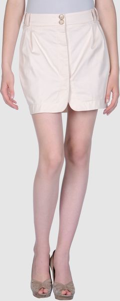 Laltramoda Mini Skirt - Lyst