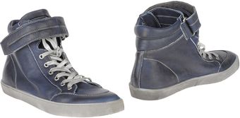 Leather Crown Ankle Boots - Lyst