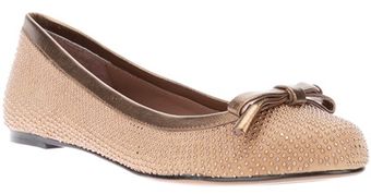 Lola Cruz Bow Ballerina - Lyst