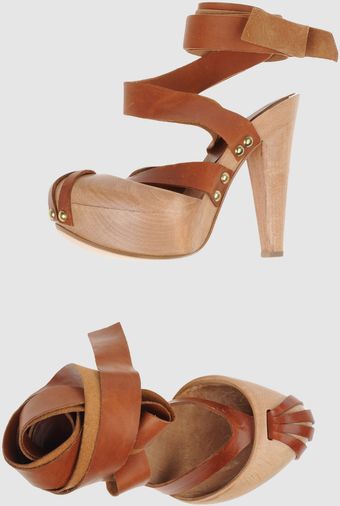 Luca Valentini Platform Sandals - Lyst
