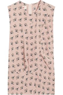 Marni Printed Silk Top - Lyst