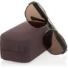 Marni Metal and Acetate Ovalframe Sunglasses in Brown - Lyst