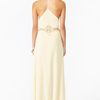 Nasty Gal Siobhan Maxi Dress  in Beige (cream) - Lyst