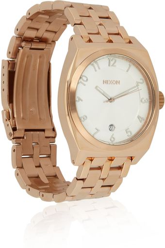 Nixon Monopoly Stainless Steel Watch - Lyst
