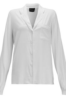 Peter Som Ivory Pyjama Blouse - Lyst
