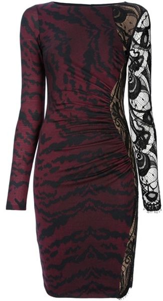 Pucci Lace Detail Dress - Lyst