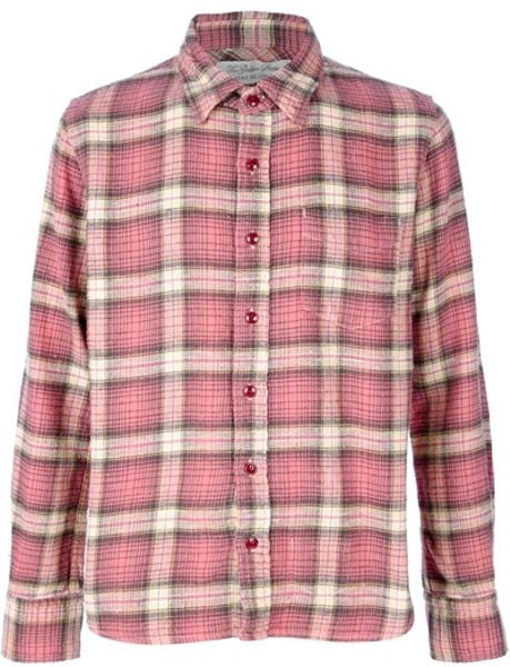 red check shirt for men