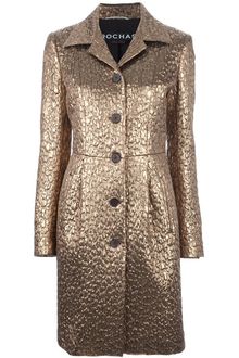 Rochas Metallic Midlength Jacket - Lyst