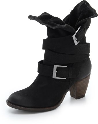 Steven Johnnyy Buckle Boots - Lyst