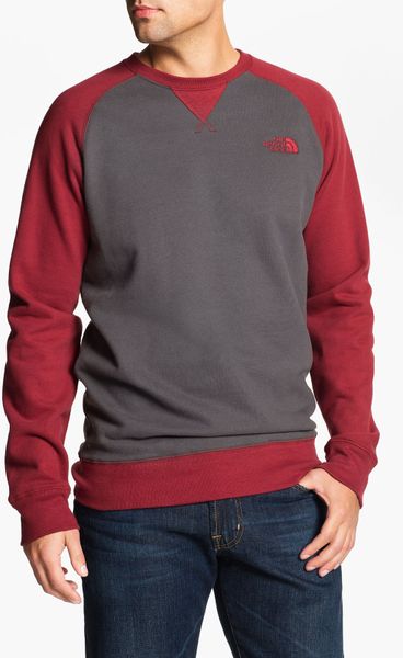 mens north face crewneck sweatshirt