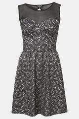 Topshop Paisley Lace Dress