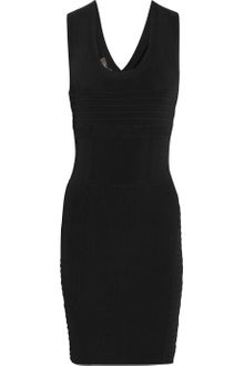 Vera Wang Knitted Dress - Lyst