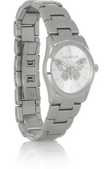 Zadig & Voltaire Stainless Steel Butterfly Motif Watch - Lyst