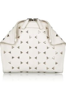 Alexander McQueen De Manta Studded Leather Cosmetics Case - Lyst